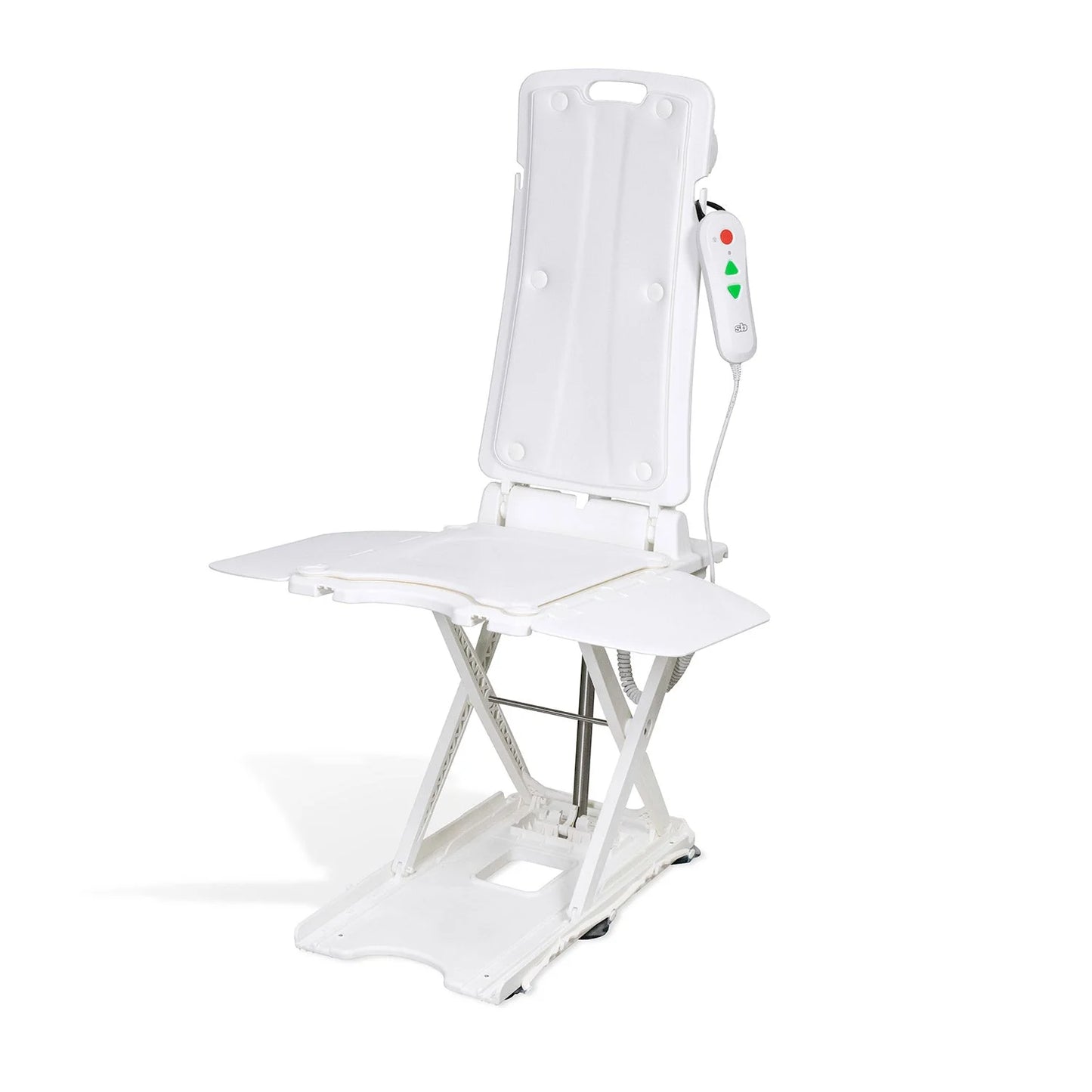 Auto Bath Lift Chair - White