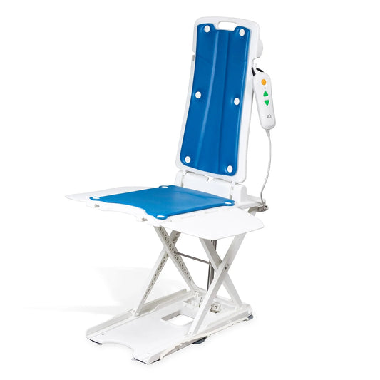 Auto Bath Lift Chair - Blue