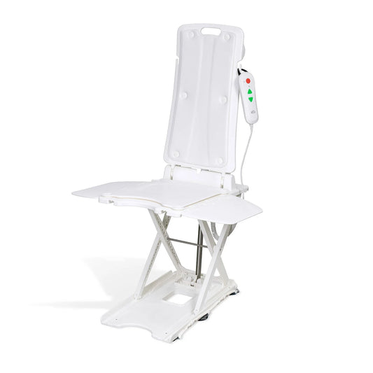 Auto Bath Lift Chair - White
