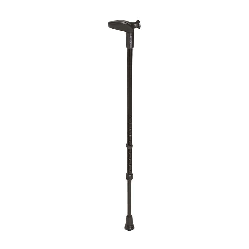 Rebotec Anatom - Contoured Grip Walking Stick - Black , Left