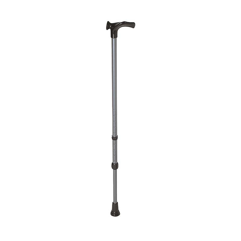 Rebotec Handy - Walking Stick with Anatomic Shaped Handle - Dark Silver , Right